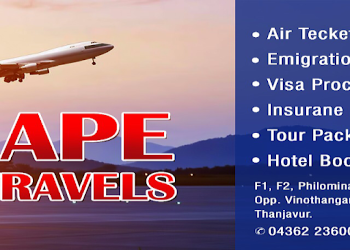 Agape-air-travels-tours-Travel-agents-Thiruvaiyaru-thanjavur-tanjore-Tamil-nadu-1