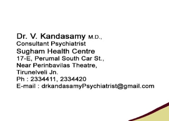 Drkandasamy-md-sugham-health-centre-Psychiatrists-Tirunelveli-junction-tirunelveli-Tamil-nadu-1