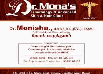 Drmonas-dermatology-and-advanced-skin-hair-clinic-Dermatologist-doctors-Salem-Tamil-nadu-1