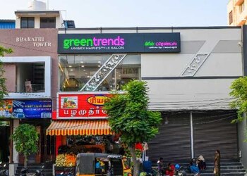 Green-trends-unisex-hair-style-salon-Beauty-parlour-Mattuthavani-madurai-Tamil-nadu-1