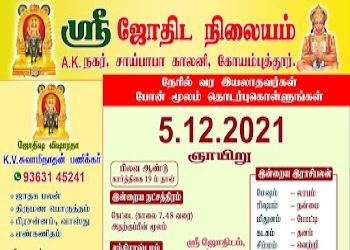 Kv-swaminathan-panikar-jothisha-visharatha-shree-jothida-nilayam-kv-Numerologists-Town-hall-coimbatore-Tamil-nadu-2