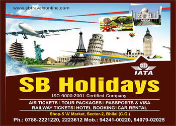 Sb-travels-services-Travel-agents-Sector-10-bhilai-Chhattisgarh-1