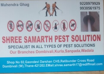 Shree-samarth-pest-solution-Pest-control-services-Dombivli-east-kalyan-dombivali-Maharashtra-1