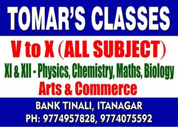 Tomars-classes-Coaching-centre-Itanagar-Arunachal-pradesh-1